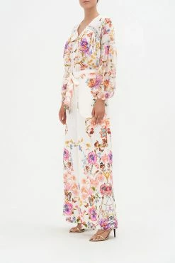 PAPERBAG WAIST WIDE LEG PANT SPIDER GIRL 11 PAPERBAG WAIST WIDE LEG PANT SPIDER GIRL -clothing shop CAMILLA 00019346 PAPERBAG WAIST WIDE LEG PANT SPIDER GIRL 2