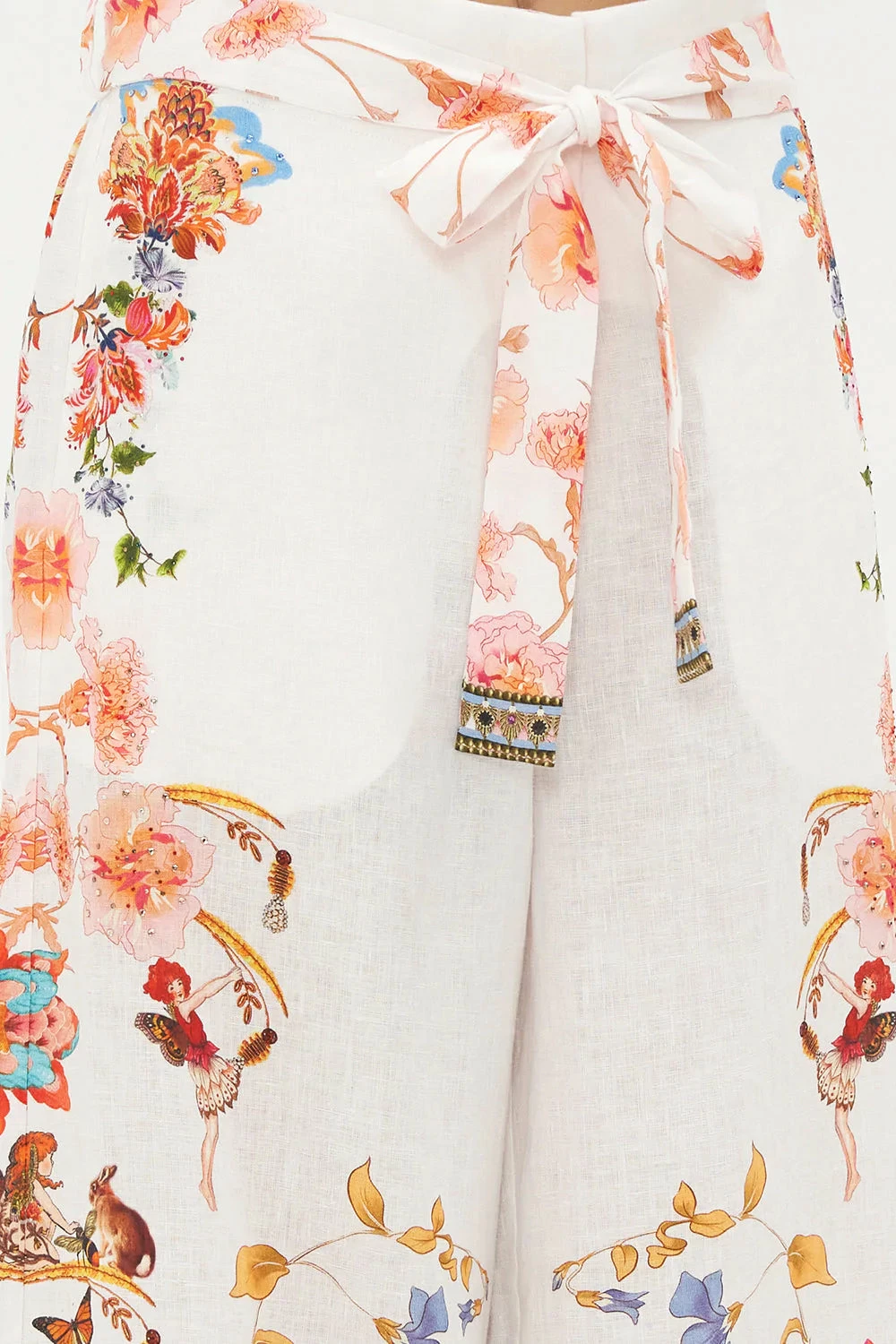 PAPERBAG WAIST WIDE LEG PANT SPIDER GIRL 6 PAPERBAG WAIST WIDE LEG PANT SPIDER GIRL - Image 6