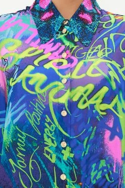 SHIFT SHIRT DRESS MOTHER EARTHS ARMY 11 SHIFT SHIRT DRESS MOTHER EARTHS ARMY -clothing shop CAMILLA 00019356 SHIFT SHIRT DRESS MOTHER EARTHS ARMY 5