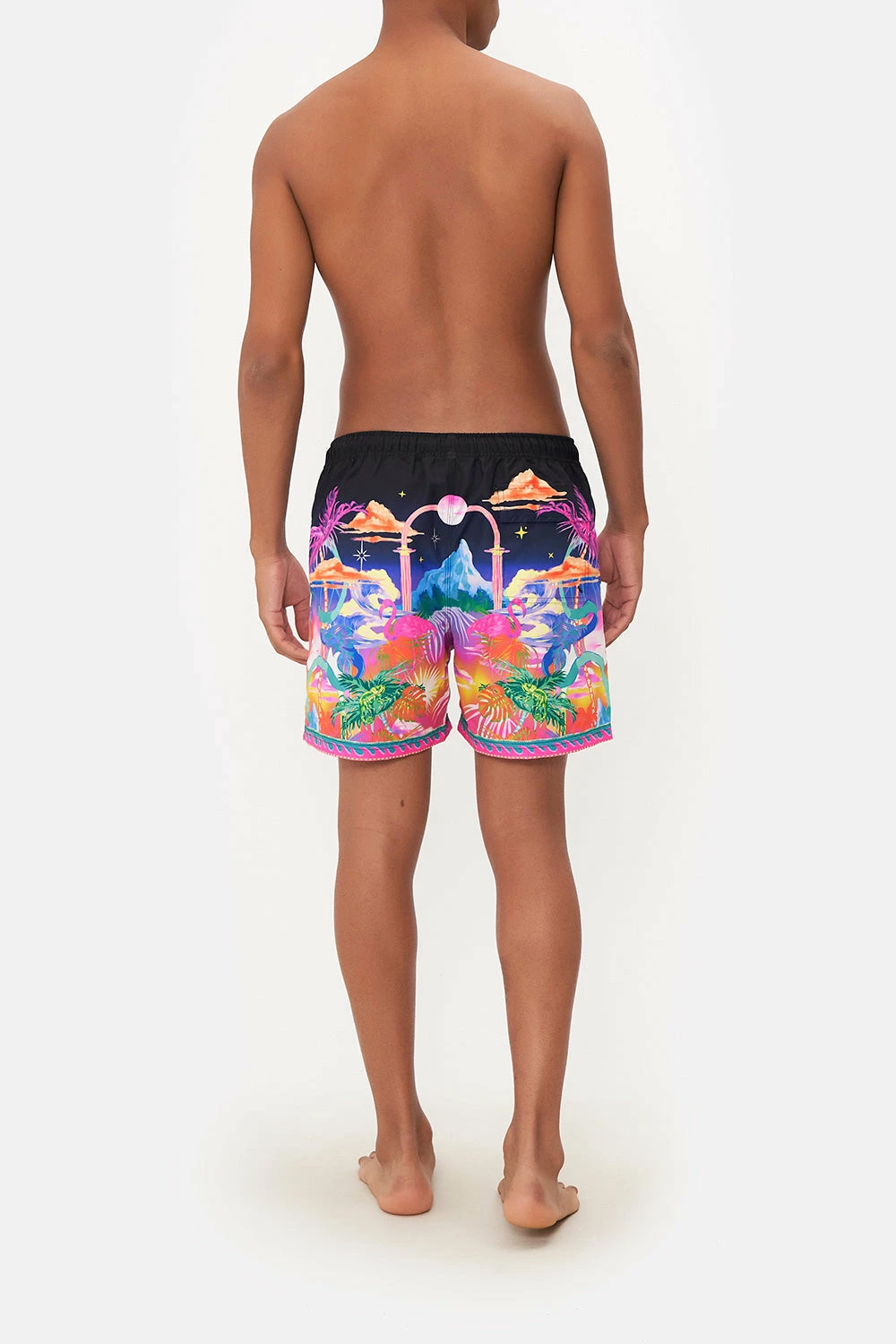 ELASTIC WAIST BOARDSHORT FLIGHT OF THE FLAMINGO 2 ELASTIC WAIST BOARDSHORT FLIGHT OF THE FLAMINGO - Image 2
