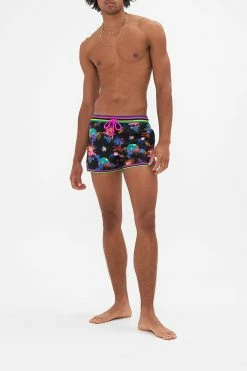 SHORT SWIM SHORT NAUGHTY NEON