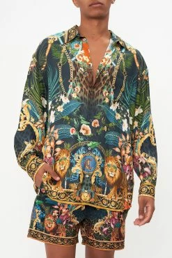 MENS OVERSIZED SHIRT FEARLESS FELIS 10 MENS OVERSIZED SHIRT FEARLESS FELIS -clothing shop CAMILLA 00019432 MENS OVERSIZED SHIRT FEARLESS FELIS 4