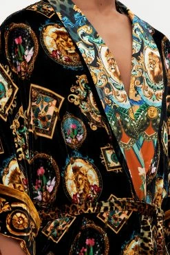 LONG LINE REVERSIBLE ROBE FEARLESS FELIS -clothing shop CAMILLA 00019505 LONG LINE REVERSIBLE ROBE FEARLESS FELIS 5