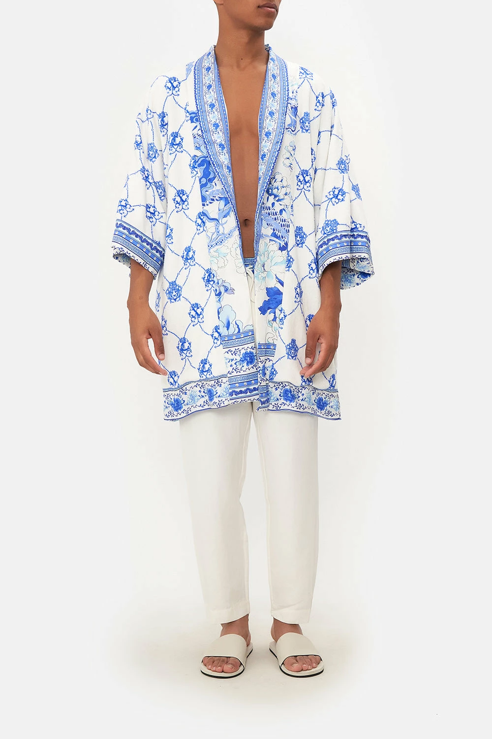 REVERSIBLE MID LENGTH ROBE HEART OF A DRAGON - Image 7