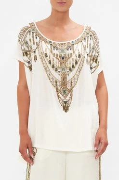 LOOSE FIT TEE SOAR LIKE AN EAGLE -clothing shop CAMILLA 00019532 LOOSE FIT TEE SOAR LIKE AN EAGLE 4