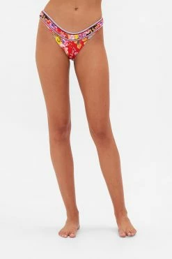 WIDE SIDE HIGH LEG PANT THE BEETLES -clothing shop CAMILLA 00019580 WIDE SIDE HIGH LEG PANT THE BEETLES 4