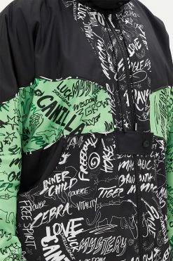 ZIP THROUGH MID LENGTH PARKA JACKET ANTI AUTHORITY ANIMAL AUTHORITIES -clothing shop CAMILLA 00019585 ZIP THROUGH MID LENGTH PARKA JACKET ANTI AUTHORITY ANIMAL AUTHORITIES 5