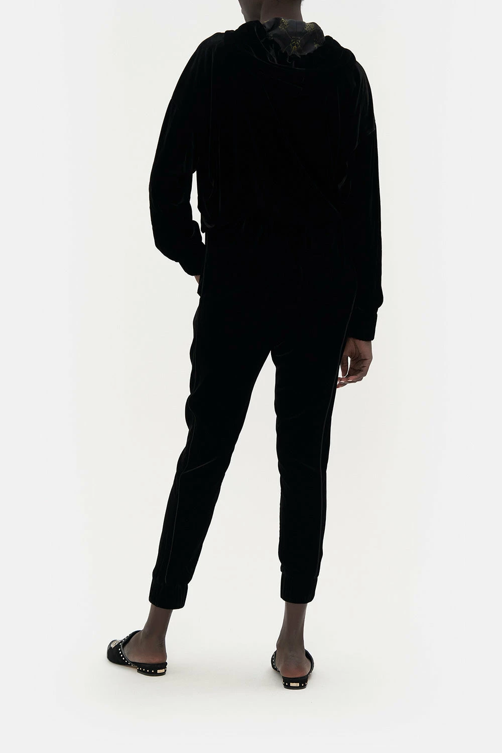 VELVET DROP CROTCH PANT THE QUEENS KING 2 VELVET DROP CROTCH PANT THE QUEENS KING - Image 2