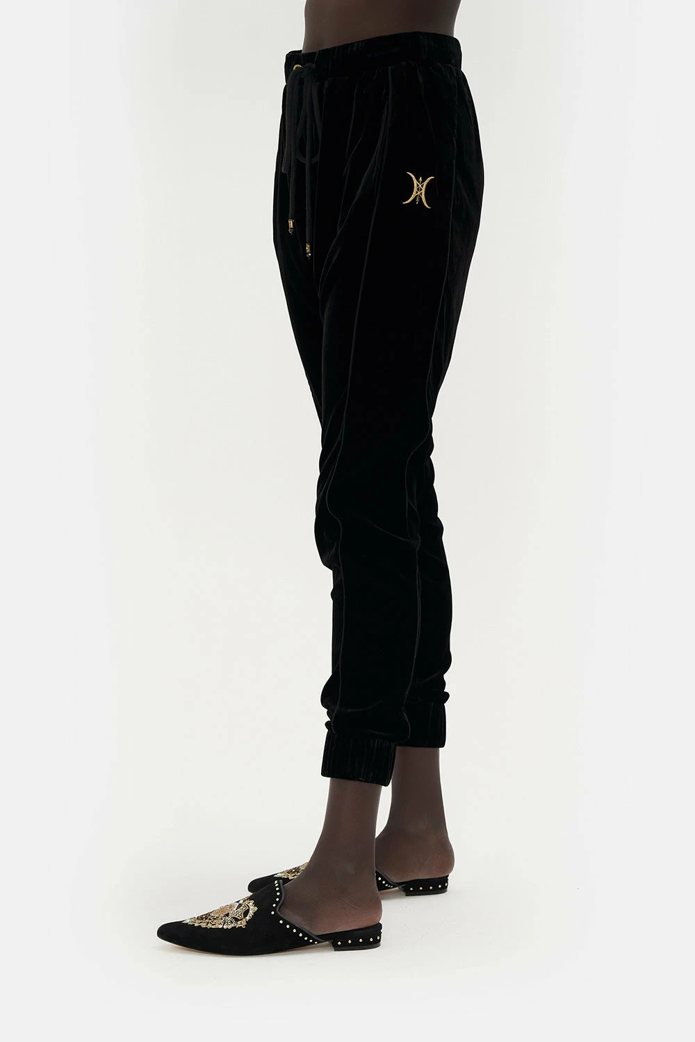 VELVET DROP CROTCH PANT THE QUEENS KING 5 VELVET DROP CROTCH PANT THE QUEENS KING - Image 5