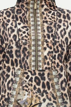 HALF ZIP WINDBREAKER PULLOVER NOMADIC NYMPH -clothing shop CAMILLA 00019756 HALF ZIP WINDBREAKER PULLOVER NOMADIC NYMPH 5