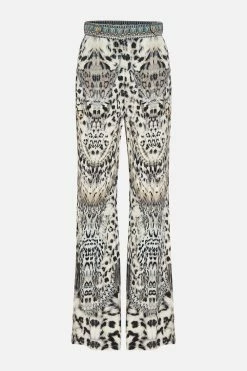 FLARE WITH D-RING DETAIL SNOW WHISPERS 10 FLARE WITH D-RING DETAIL SNOW WHISPERS -clothing shop CAMILLA 00019869 FLARE WITH D RING DETAIL SNOW WHISPERS