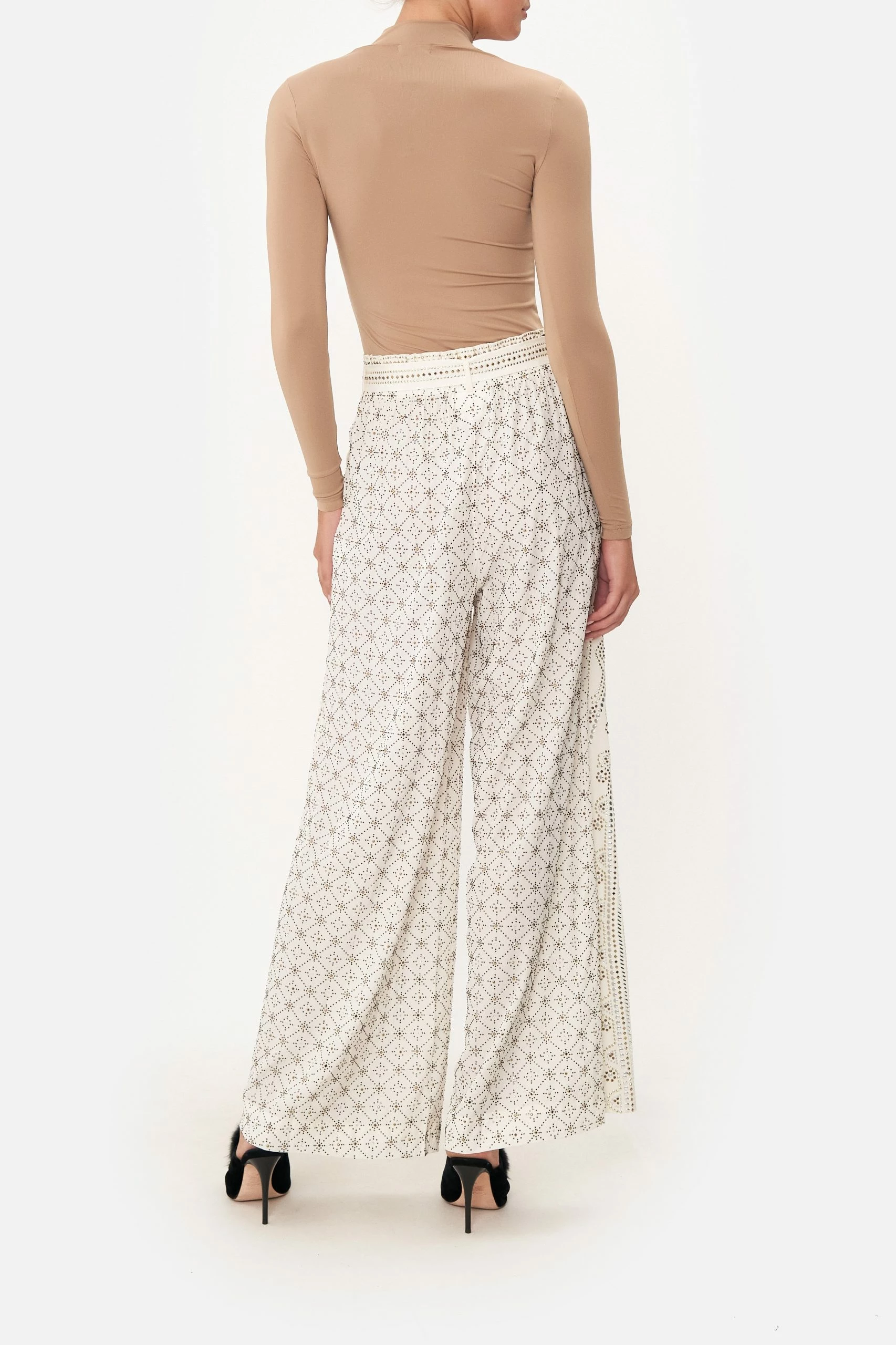 PAPERBAG WAIST WIDE LEG PANT LUXE ESPIRITU 8 PAPERBAG WAIST WIDE LEG PANT LUXE ESPIRITU - Image 8
