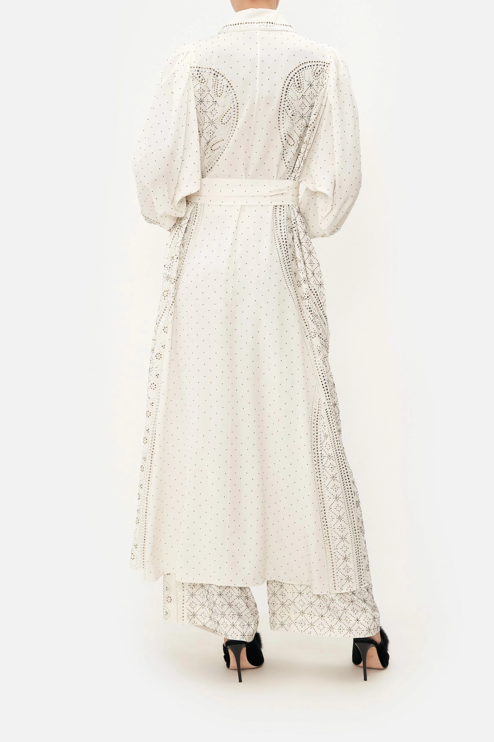 CURVED COLLAR SHIRT DRESS LUXE ESPIRITU 8 CURVED COLLAR SHIRT DRESS LUXE ESPIRITU - Image 8