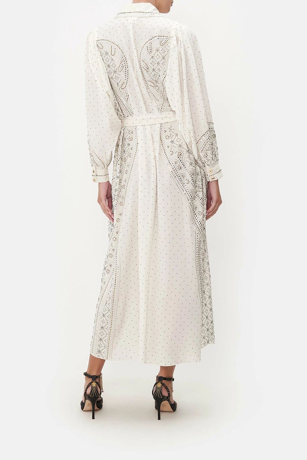 CURVED COLLAR SHIRT DRESS LUXE ESPIRITU 2 CURVED COLLAR SHIRT DRESS LUXE ESPIRITU - Image 2