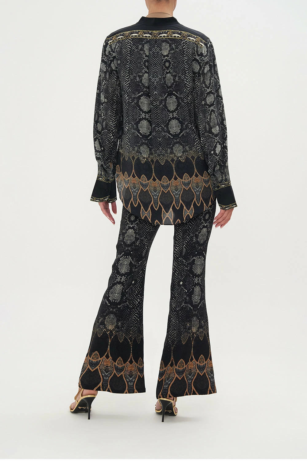 PLACKET BLOUSE WILD HORSES 8 PLACKET BLOUSE WILD HORSES - Image 8