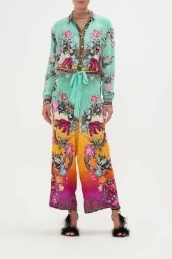 LOUNGE TROUSER WITH WAIST TIE VIPER ROOM -clothing shop CAMILLA 00019984 LOUNGE PANT VIPER ROOM MODEST 1