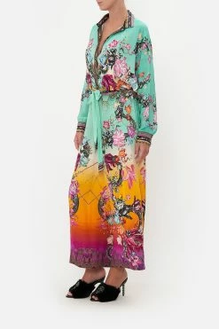 LOUNGE TROUSER WITH WAIST TIE VIPER ROOM -clothing shop CAMILLA 00019984 LOUNGE TROUSER WITH WAIST TIE VIPER ROOM 2