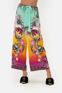 LOUNGE TROUSER WITH WAIST TIE VIPER ROOM -clothing shop CAMILLA 00019984 LOUNGE TROUSER WITH WAIST TIE VIPER ROOM 4