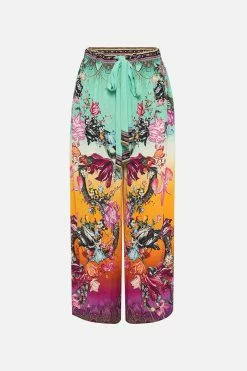 LOUNGE TROUSER WITH WAIST TIE VIPER ROOM -clothing shop CAMILLA 00019984 LOUNGE TROUSER WITH WAIST TIE VIPER ROOM GHOST