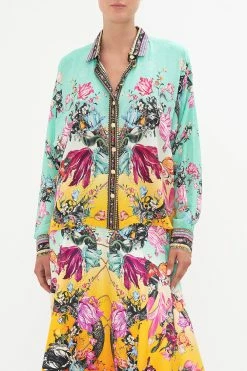 CURVED HEM SHIRT VIPER ROOM -clothing shop CAMILLA 00019986 CURVED HEM SHIRT VIPER ROOM 1