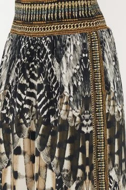 SHIRRED WAIST PANT NIGHT OWL -clothing shop CAMILLA 00020006 SHIRRED WAIST PANT NIGHT OWL 5