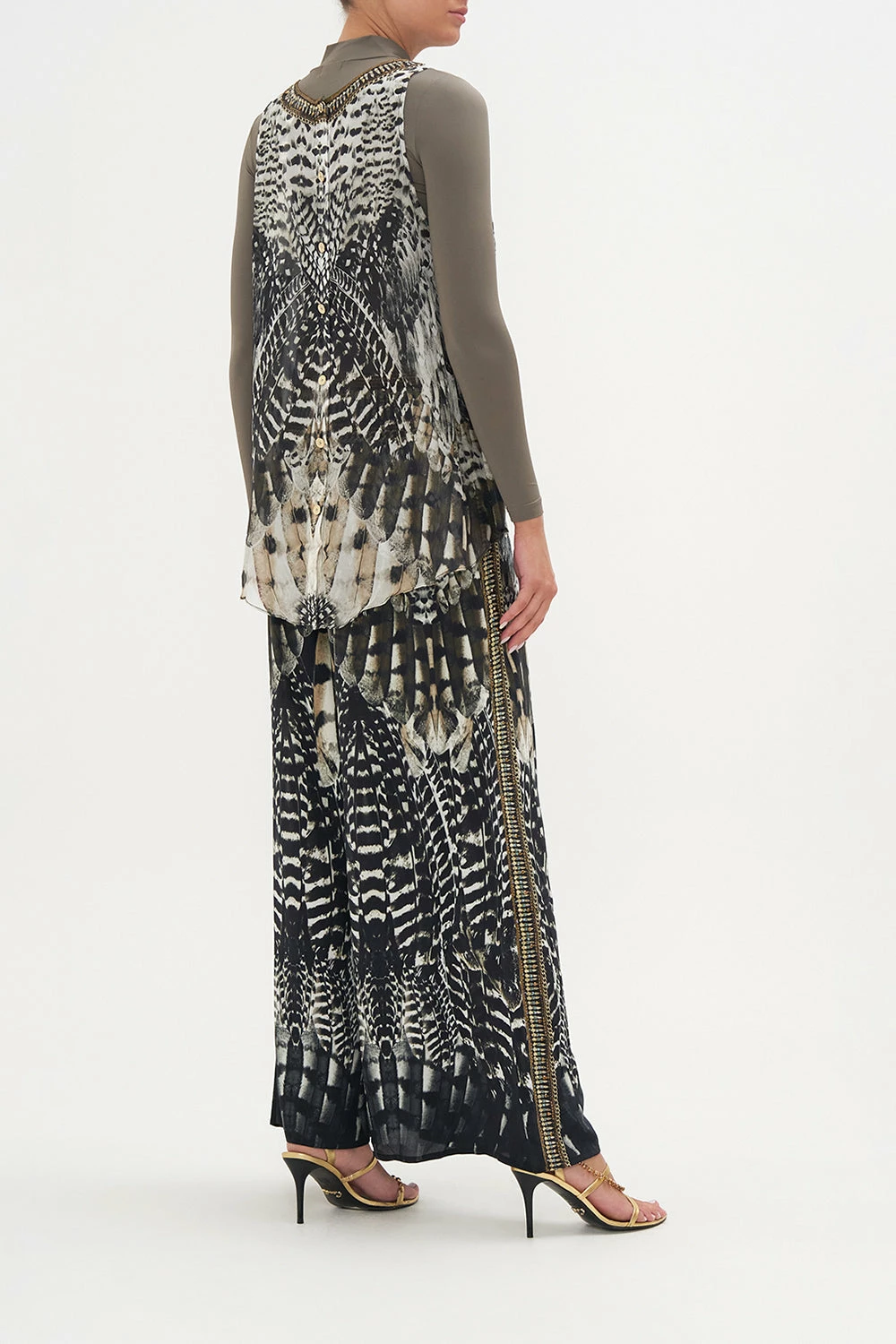 BUTTON BACK TOP NIGHT OWL 8 BUTTON BACK TOP NIGHT OWL - Image 8