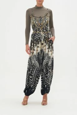 BALLOON JUMPSUIT NIGHT OWL -clothing shop CAMILLA 00020008 BALLOON JUMPSUIT NIGHT OWL MODEST 1