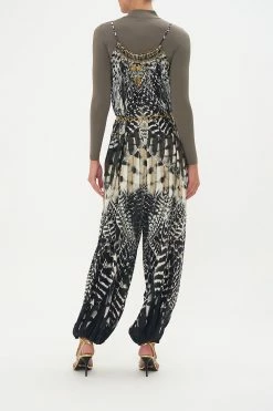 BALLOON JUMPSUIT NIGHT OWL -clothing shop CAMILLA 00020008 BALLOON JUMPSUIT NIGHT OWL MODEST 2