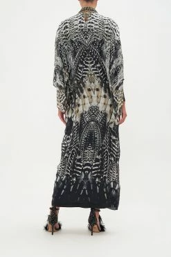 KIMONO LAYER WITH COLLAR NIGHT OWL 15 KIMONO LAYER WITH COLLAR NIGHT OWL -clothing shop CAMILLA 00020009 KIMONO LAYER WITH COLLAR NIGHT OWL MODEST 2