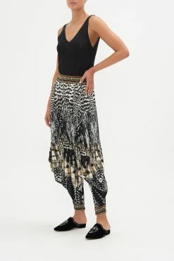 JERSEY DRAPE PANT WITH POCKET NIGHT OWL 12 JERSEY DRAPE PANT WITH POCKET NIGHT OWL -clothing shop CAMILLA 00020010 JERSEY DRAPE PANT WITH POCKET NIGHT OWL 2