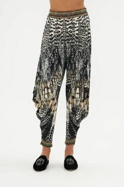 JERSEY DRAPE PANT WITH POCKET NIGHT OWL 13 JERSEY DRAPE PANT WITH POCKET NIGHT OWL -clothing shop CAMILLA 00020010 JERSEY DRAPE PANT WITH POCKET NIGHT OWL 4