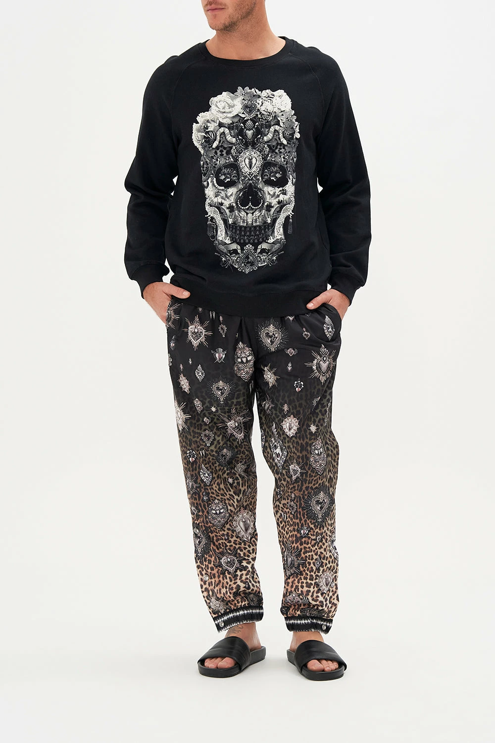 RAGLAN SLEEVE CREW NECK SWEATER ORDER OF DISORDER 1 RAGLAN SLEEVE CREW NECK SWEATER ORDER OF DISORDER