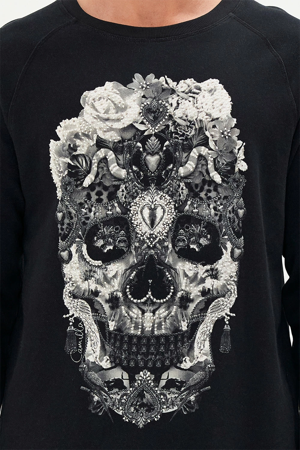 RAGLAN SLEEVE CREW NECK SWEATER ORDER OF DISORDER 6 RAGLAN SLEEVE CREW NECK SWEATER ORDER OF DISORDER - Image 6