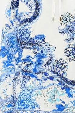 HOODY WITH POCKETS HEART OF A DRAGON -clothing shop CAMILLA 00020140 HOODY WITH POCKETS HEART OF A DRAGON 5