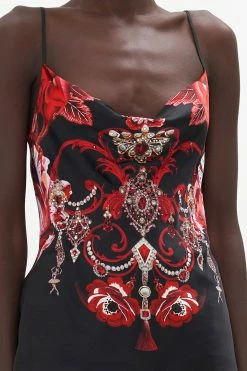 BIAS CAMI SISTERHOOD OF THE ROSE -clothing shop CAMILLA 00020335 BIAS CAMI SISTERHOOD OF THE ROSE 5