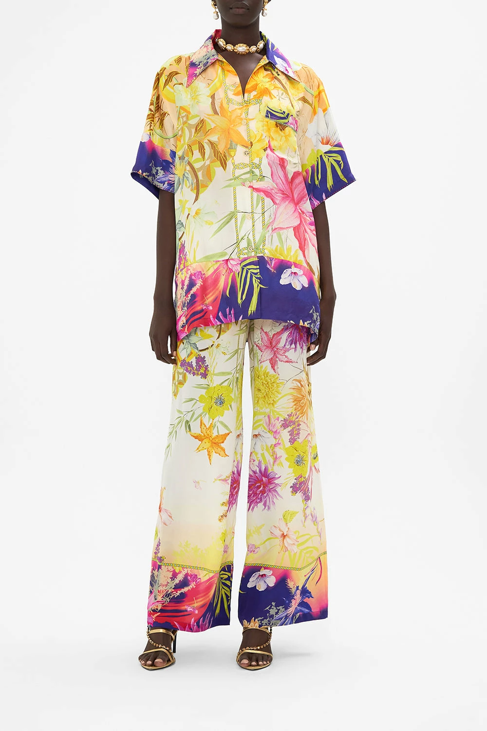 OVERSIZED SHIRT WITH POCKET HOW DOES YOUR GARDEN GROW