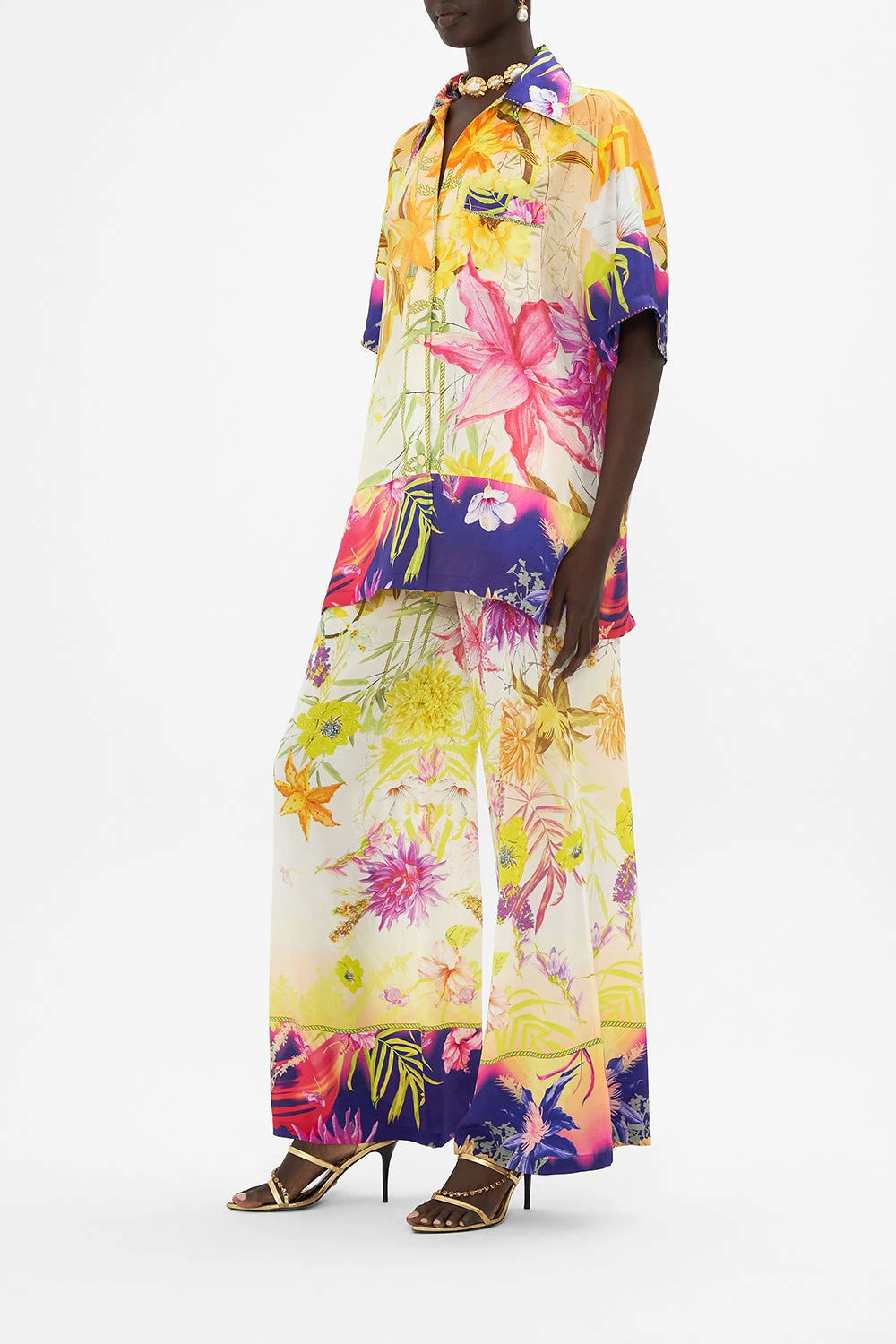 OVERSIZED SHIRT WITH POCKET HOW DOES YOUR GARDEN GROW - Image 4