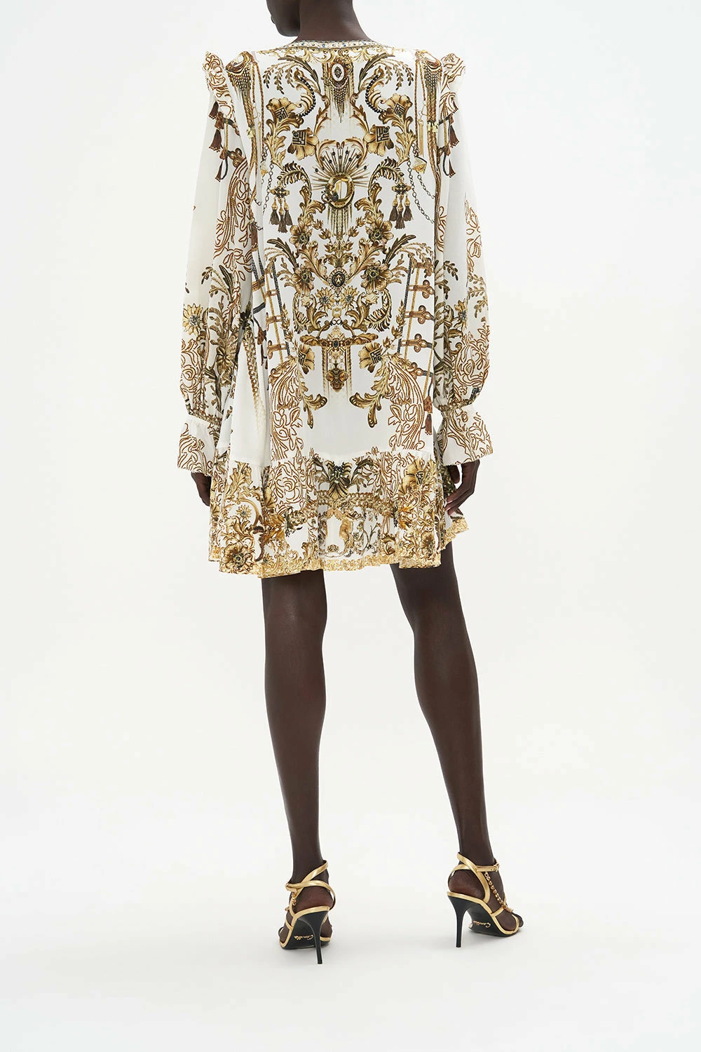 RUFFLE LACE UP DRESS ROAD TO RICHESSE 2 RUFFLE LACE UP DRESS ROAD TO RICHESSE - Image 2