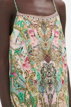 LONG PANEL SLIP DRESS LOST CITY -clothing shop CAMILLA 00020513 LONG PANEL SLIP DRESS LOST CITY 5