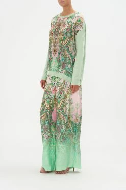 LONG SLEEVE JUMPER WITH PRINT FRONT LOST CITY -clothing shop CAMILLA 00020556 LONG SLEEVE JUMPER WITH PRINT FRONT LOST CITY 2