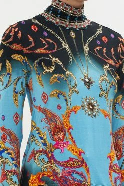 JERSEY TURTLENECK WHAT LIES BENEATH -clothing shop CAMILLA 00020614 JERSEY TURTLENECK WHAT LIES BENEATH 5