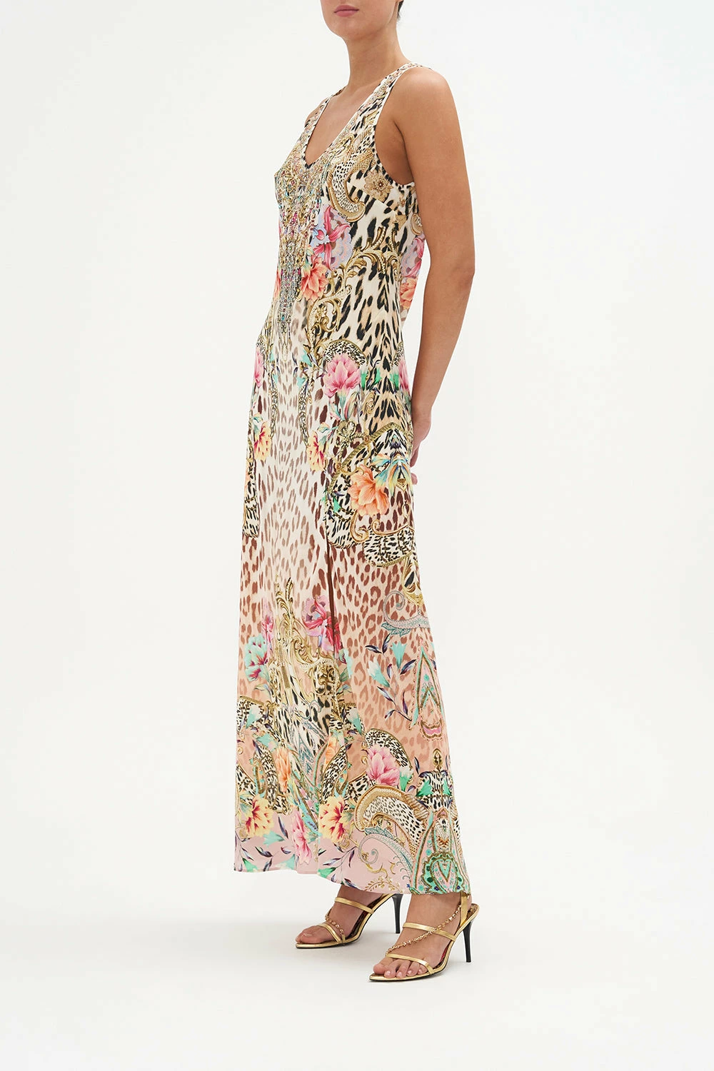 BIAS CUT TANK DRESS QUEEN ATLANTIS 4 BIAS CUT TANK DRESS QUEEN ATLANTIS - Image 4