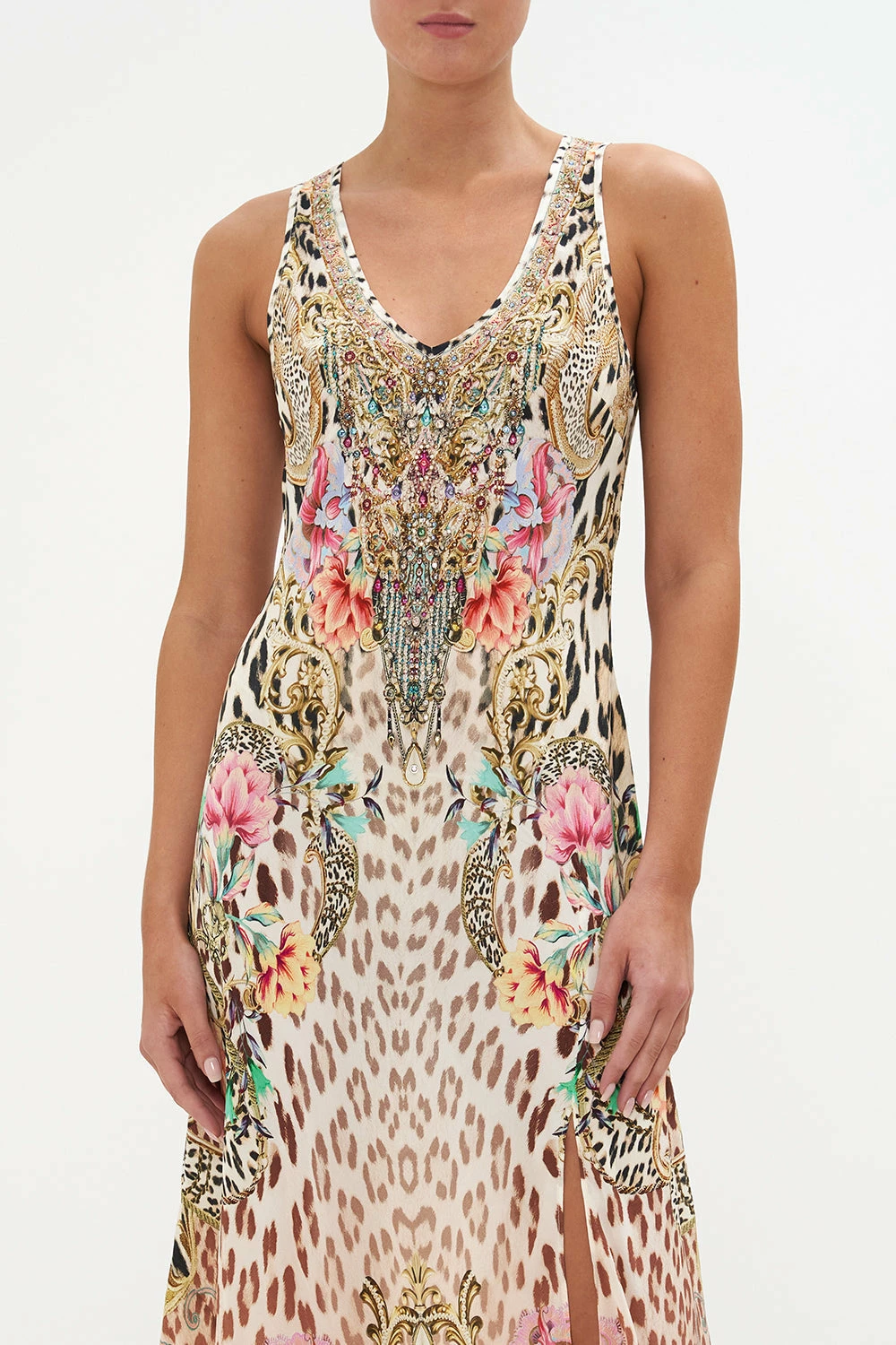 BIAS CUT TANK DRESS QUEEN ATLANTIS 5 BIAS CUT TANK DRESS QUEEN ATLANTIS - Image 5