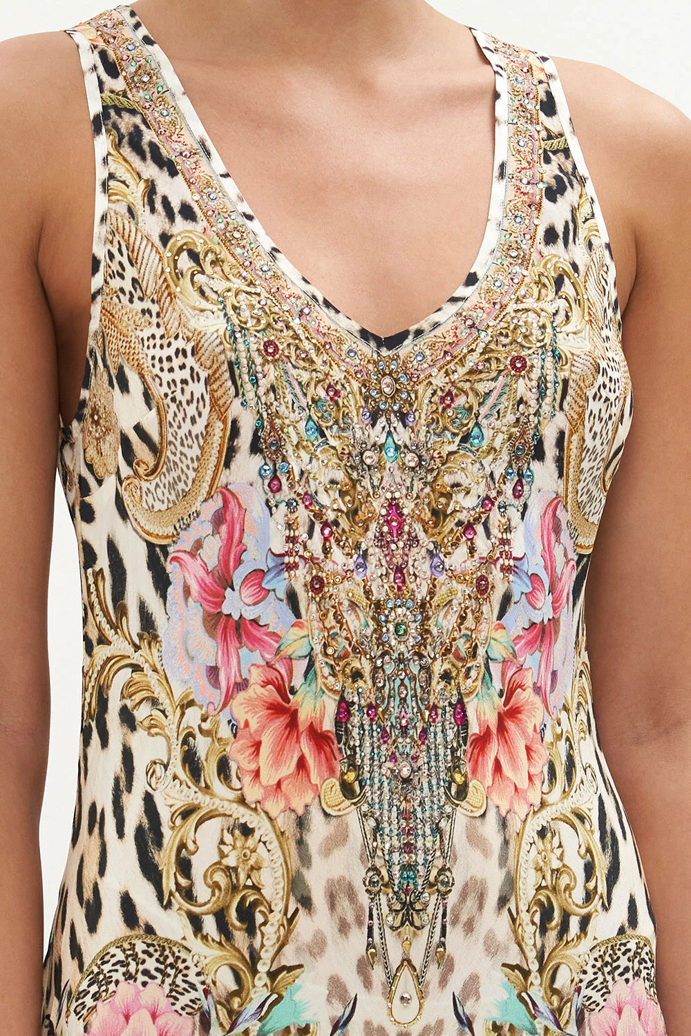 BIAS CUT TANK DRESS QUEEN ATLANTIS 6 BIAS CUT TANK DRESS QUEEN ATLANTIS - Image 6