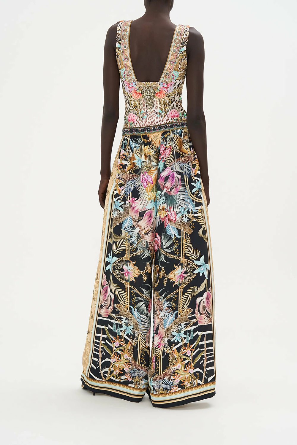 WIDE LEG TROUSER WITH FRONT POCKETS CHILD OF THE WILD - Image 2