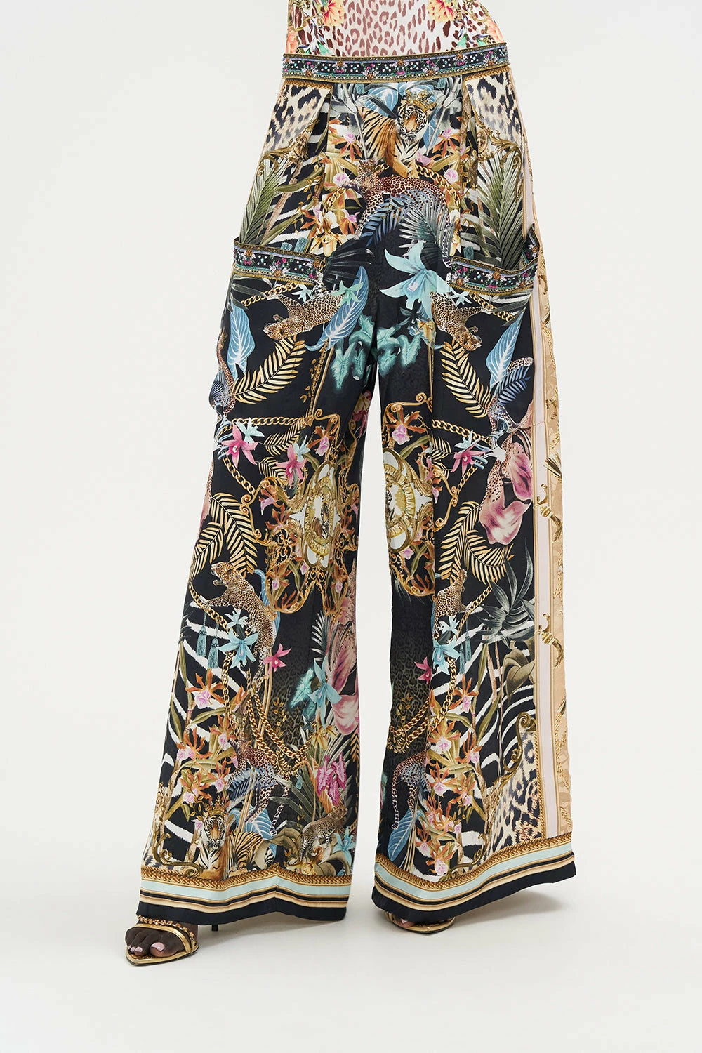 WIDE LEG TROUSER WITH FRONT POCKETS CHILD OF THE WILD - Image 5
