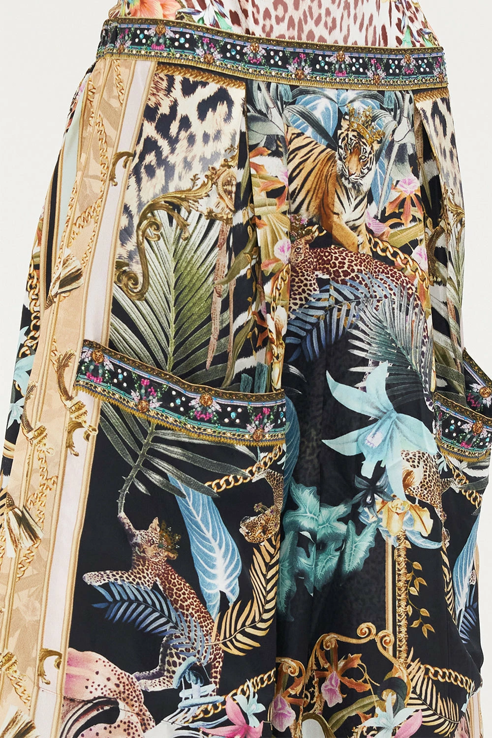 WIDE LEG TROUSER WITH FRONT POCKETS CHILD OF THE WILD - Image 6