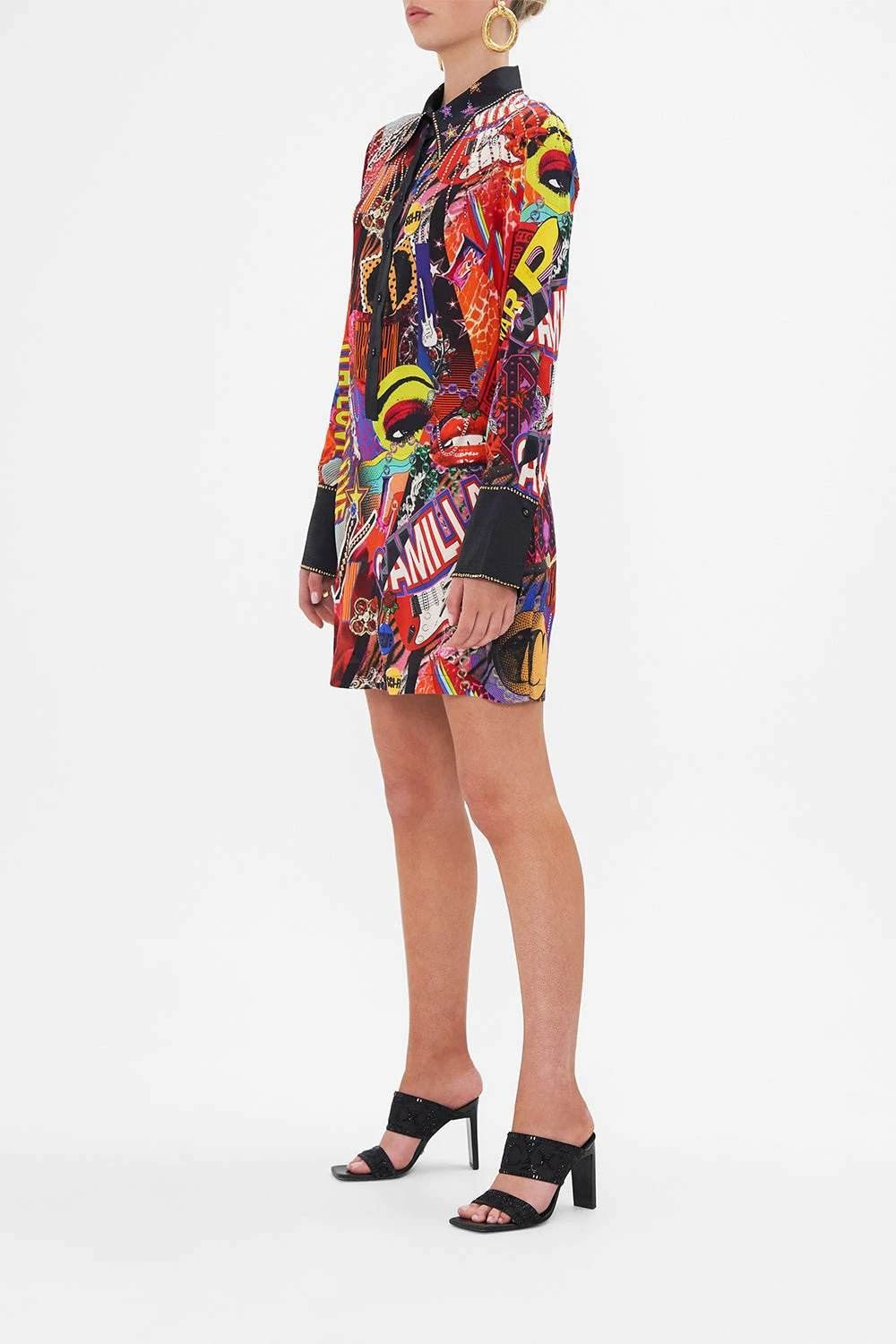 MINI SHIRT DRESS RADICAL REBIRTH 4 MINI SHIRT DRESS RADICAL REBIRTH - Image 4