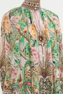 RAGLAN BUTTON UP SHIRT LOST CITY -clothing shop CAMILLA 00020806 RAGLAN BUTTON UP SHIRT LOST CITY 5