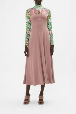 JERSEY TURTLENECK LOST CITY -clothing shop CAMILLA 00020808 JERSEY TURTLENECK LOST CITY MODEST 1